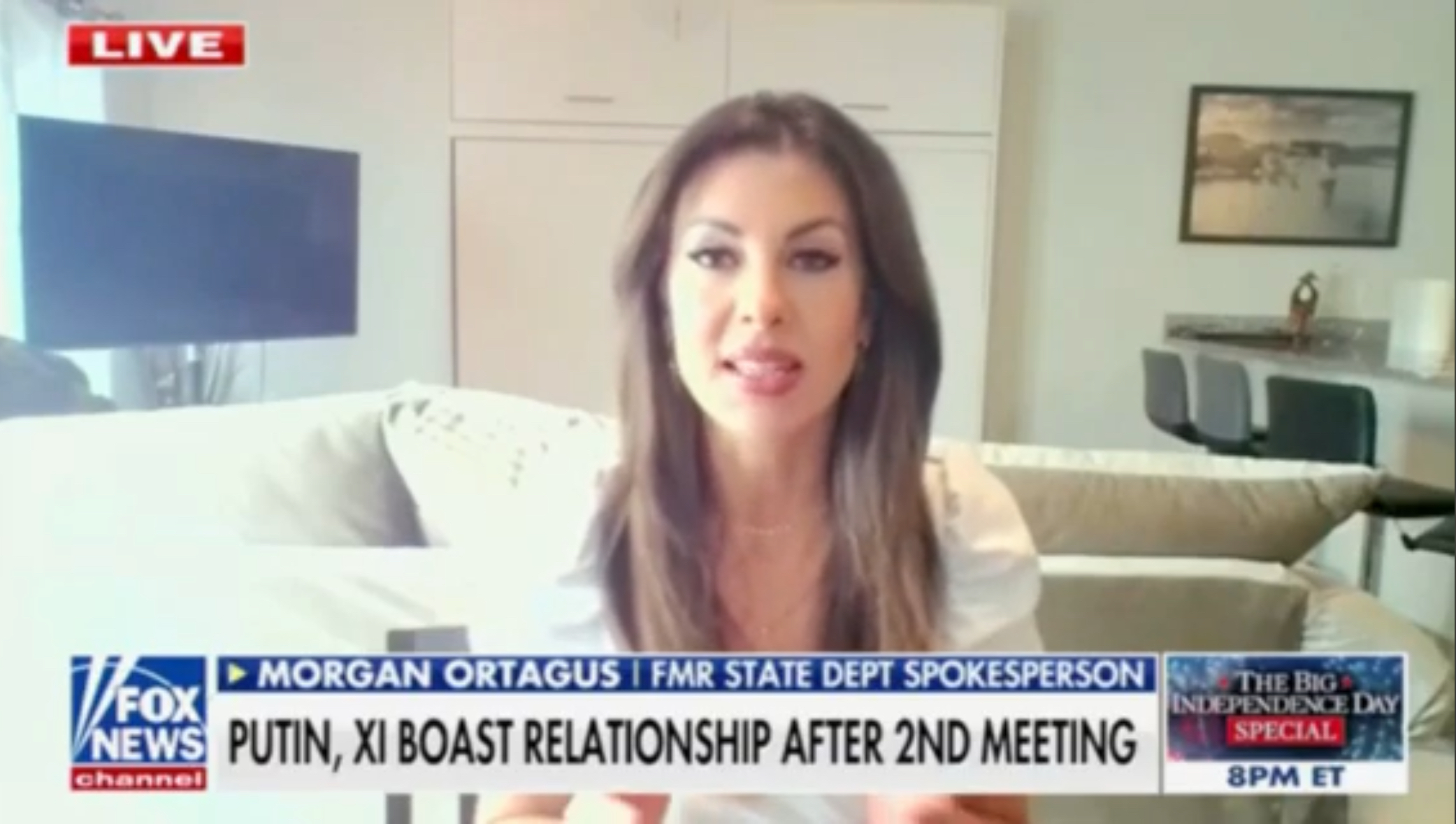 Morgan Ortagus Joins Fox & Friends