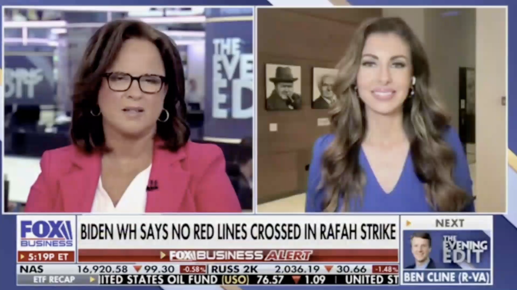 Morgan Ortagus Joins The Evening Edit LIVE from Israel